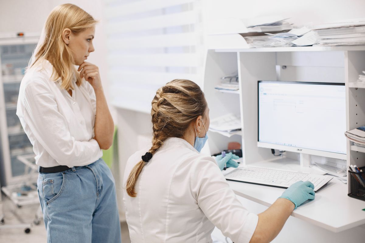 Dental insurance verification team confirming patient eligibility